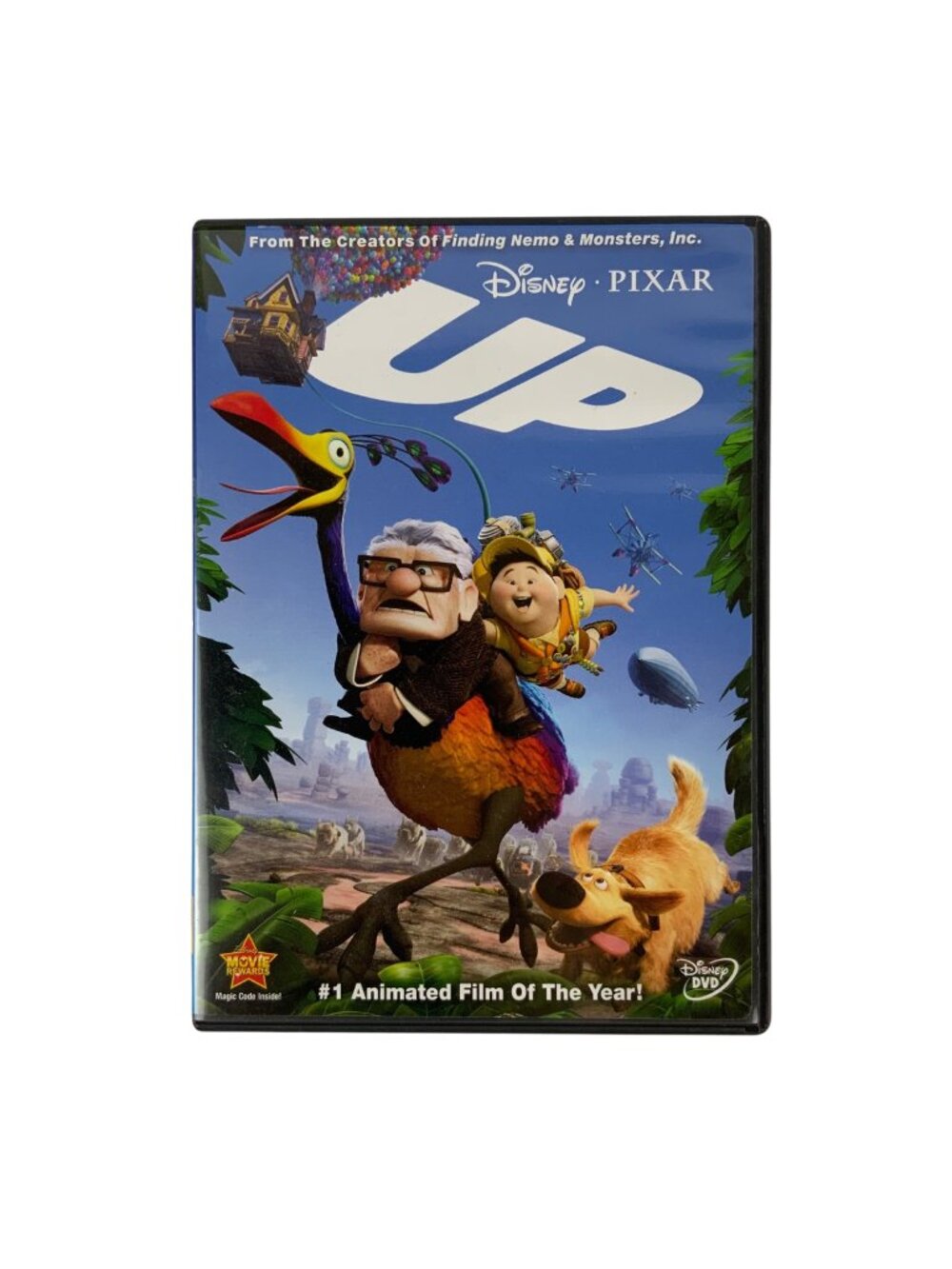 Disney Pixars "Up" DVD 96 Min Bonus Features Animated Adventure